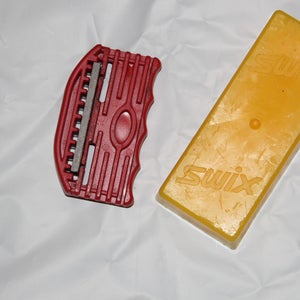 ski Edge Beveler 88 / 90 side ski snowboard Edge Tuner sharpener + SWIX universal wax bar