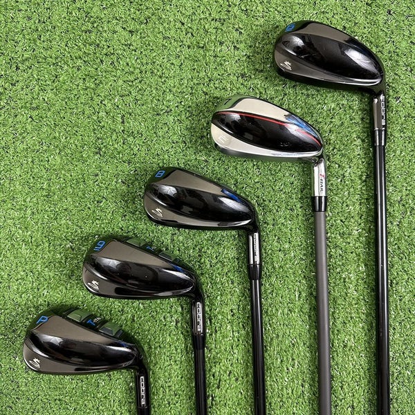 READ Cobra T-Rail Hybrid Iron Set 6-PW Senior Lite Flex Ultralite 45 Graphite