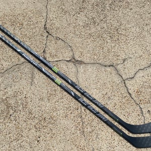 2 PACK CCM Ribcore 40K Pro Stock Hockey Stick Grip 100 Flex Left P06 Phaneuf 6824