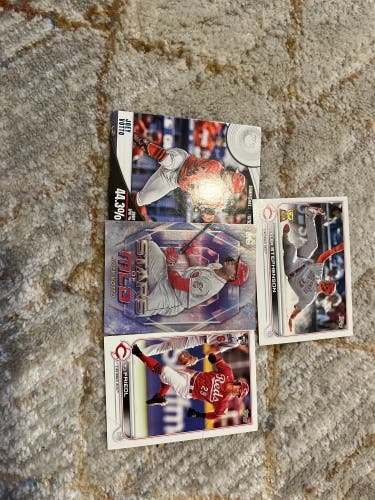 Cincinnati reds baseball trading cards
