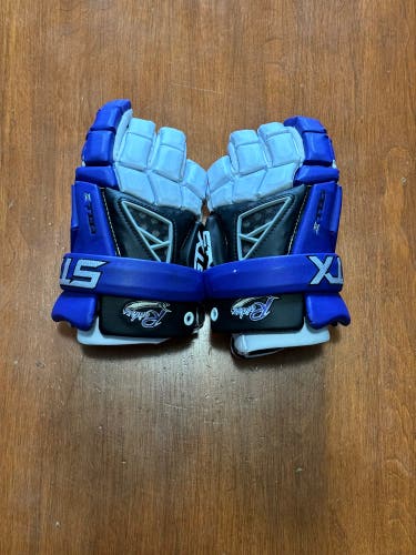 Used  STX 12" Cell IV Lacrosse Gloves