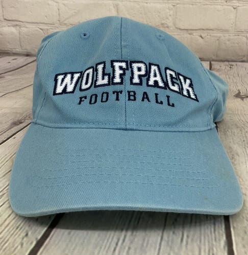 Richardson Casual Adult FlexFit Wolfpack Football Size M/L Blue Fitted Hat New