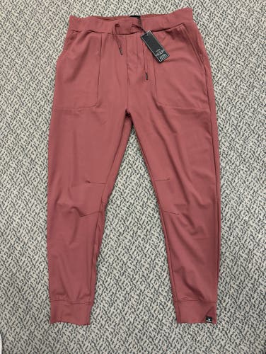 Bauer Maroon/Rust Warmth Knit Jogger Senior XL