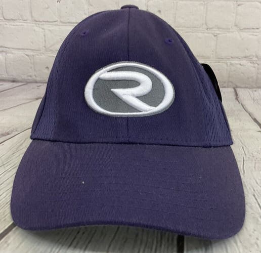 Richardson Adult Performance Team Series Size S/M Purple White Fitted Hat NWT