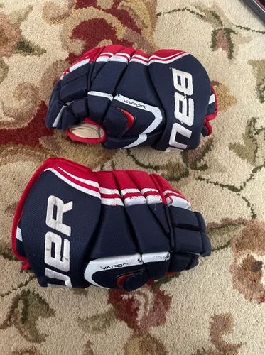 Team USA WJC Pro Stock Bauer Vapor Pro Series Gloves