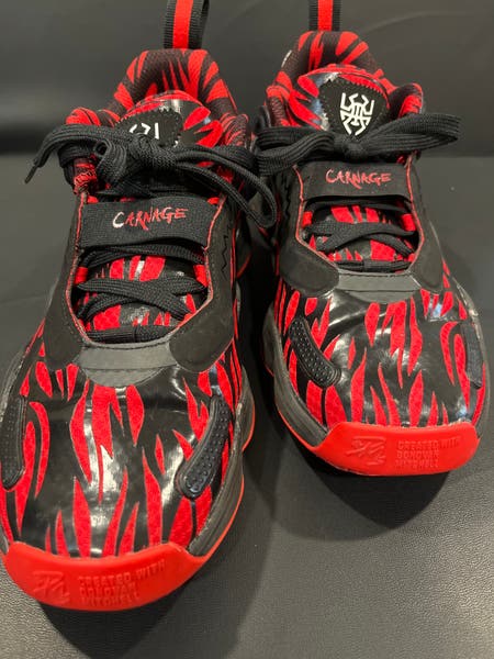 Adidas Issue #3 D.O.N. Marvel Carnage Basketball Shoe Size 6 | SidelineSwap  | Buy and Sell on SidelineSwap