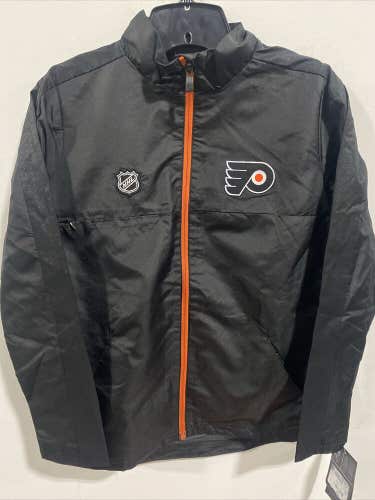 Phialdelphia Flyers All Weather Full Zip Jacket Black Youth S - NHL NEW