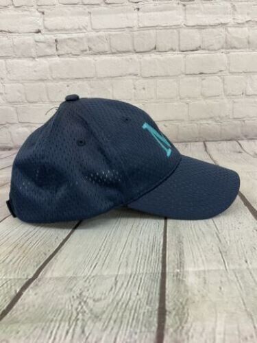 OC Sports Adult Unisex Mesh Letter M OSFM Navy Strapback Hat New