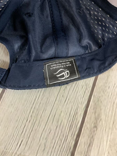 OC Sports Adult Unisex Mesh Letter M OSFM Navy Strapback Hat New