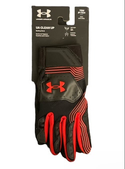 New Small Under Armour clean up Batting Gloves
