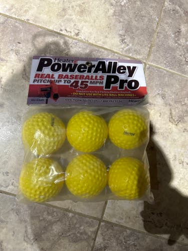 Pitching machine balls