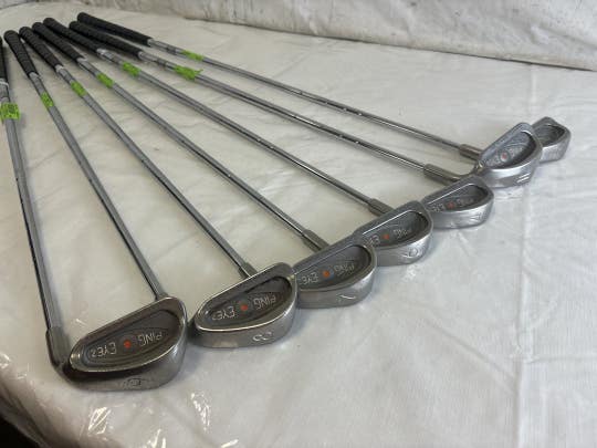 Used Ping Eye 2 Orange Dot 4i-pw Steel Shaft Golf Iron Set Irons