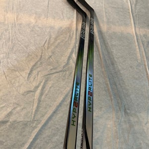 Bundle 2 X Bauer VAPOR HYPERLITE 2 Hockey Stick | 77 Flex P92 Curve | Senior Left Hand
