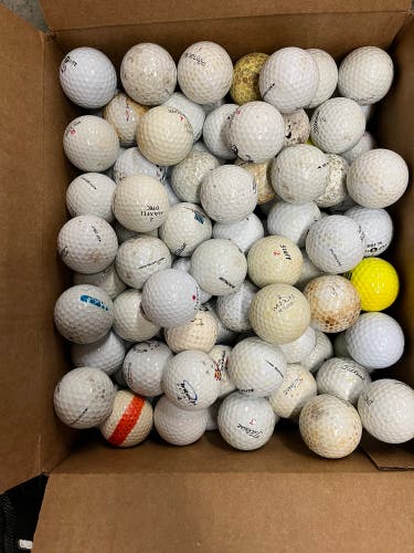 100 Hit Away Golf Balls