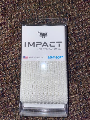 New ECD goalie mesh