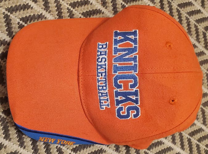 Knicks Bundle - Bin and Tote Bag and OSFA One Size Fits All Adjustable Hat