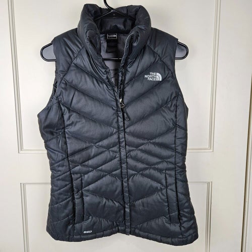 The North Face 550 Down Puffer Vest Women's Size: S Gunmetal Gray Insulated