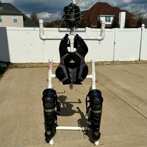 All-Star System 7 Axis Pro Intermediate Catcher’s Kit with 2-piece Mask & Skull Cap