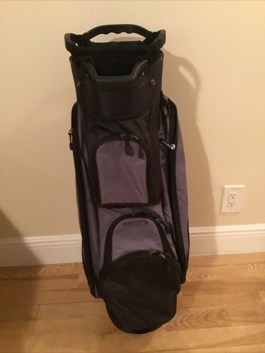 MG Golf Cart Bag with 15-way Dividers & Rain Cover