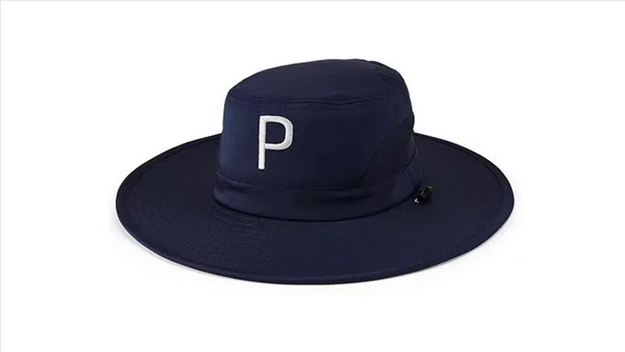 NEW Puma Aussie P Navy Blazer Bucket Hat/Cap
