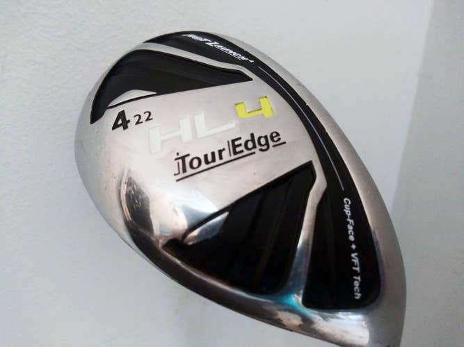 Tour Edge Hot Launch 4 4 Hybrid 22* (UST Mamiya Regular) 4h Golf Club