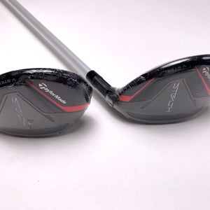 TaylorMade Stealth Rescue 5 & 6 Hybrid Set 25* 28* Aldila Ascent 45g Ladies RH