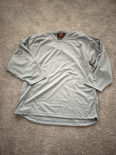 Gray New Large Flow Practice Jersey