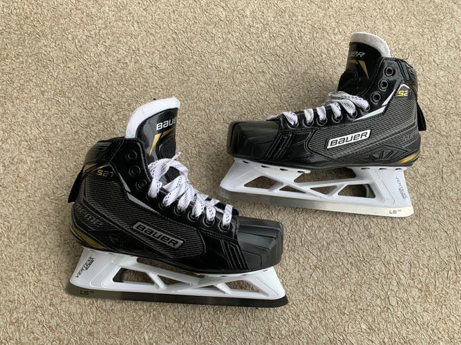 New Junior Bauer Supreme S27 Hockey Skates Extra Wide Width Size 5