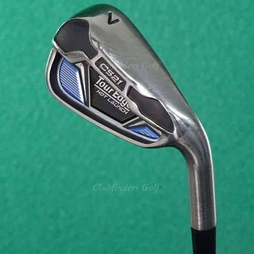 Tour Edge Hot Launch C521 Single 7 Iron True Temper XP 85 S300 Steel Stiff