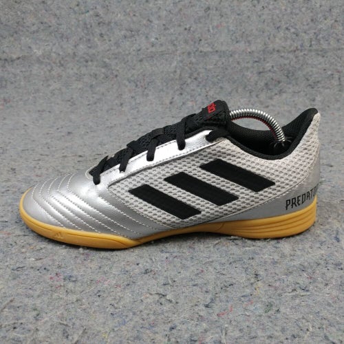 Adidas Predator 19.4 Sala Mens 6 Indoor Soccer Shoes G25829 Silver Gray