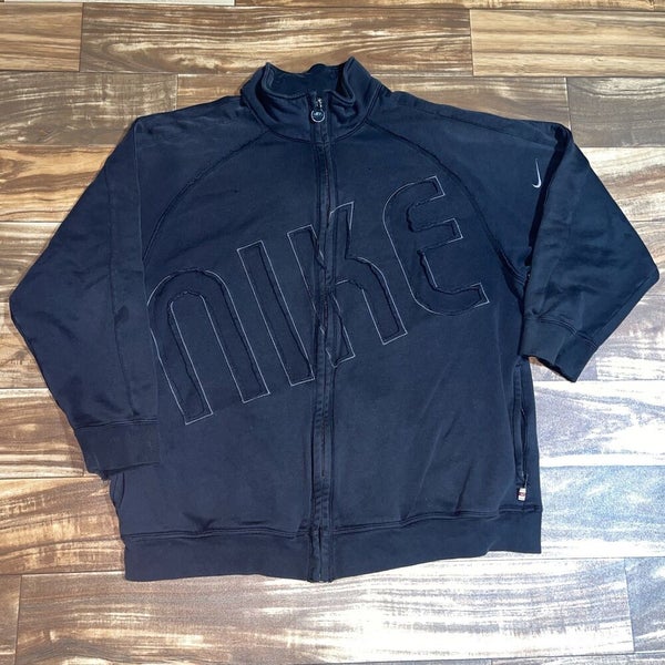 Vintage Nike Zip Sweatshirt Size Large Y2K RARE