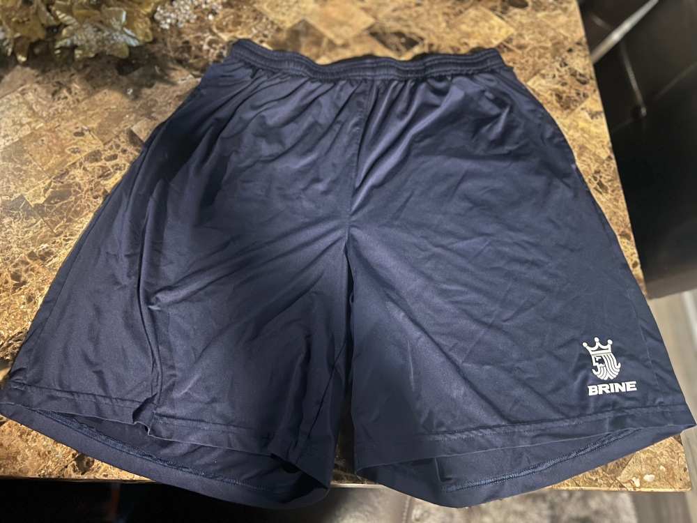 Brine NWOT Navy Blue Athletic Shorts Size Large