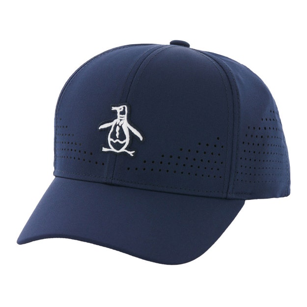 NEW Original Penguin Country Club Perforated Navy Adjustable Hat/Cap