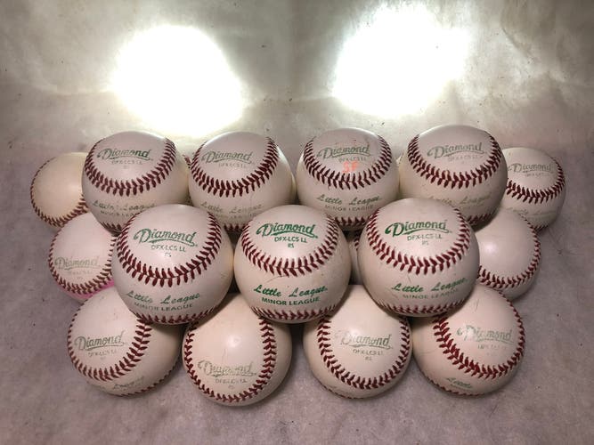 18 Diamond(LL Minor/ Flexi Ball/ Comp 5 )Baseballs