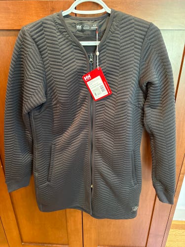 Gray New Small Helly Hansen Long Outerwear Sweater
