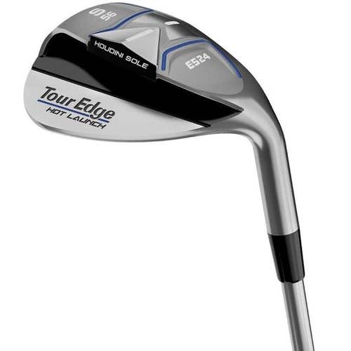 Tour Edge Hot Launch E524 Wedge - Wide Sole Full-Face Grooves - Graphite Shaft