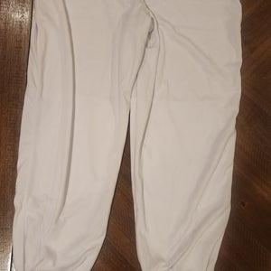 White Adult Men's New Large Champro Game Pants