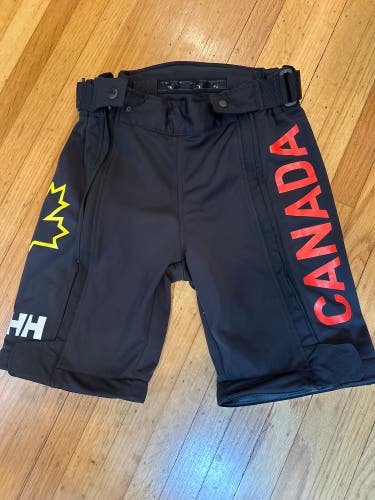 Black Used Adult Unisex Helly Hansen Training Shorts