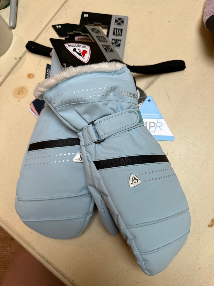 Blue New Small / Medium Rossignol Mitts, 2023/24 Collection