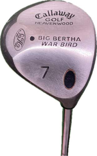 Callaway Big Bertha War Bird Heavenwood 7 Wood Memphis “10” UniFlex Steel RH 41”