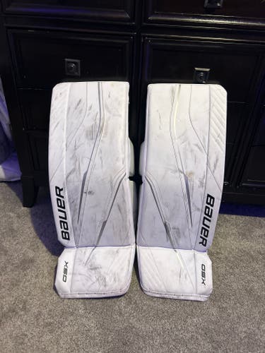Used Small  33+ Bauer 2023 Gsx Goalie Leg Pads