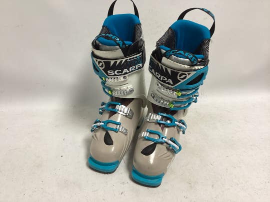 Used Scarpa Carbon Core 235 Mp - J05.5 - W06.5 Women's Downhill Ski Boots