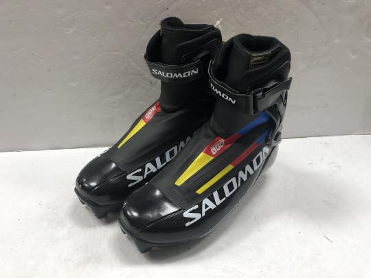 Used Salomon W 05-05.5 Jr 03.5-04 Men's Cross Country Ski Boots