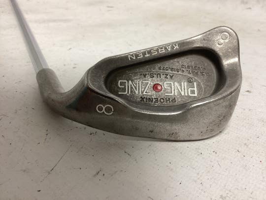 Used Ping Zing Red Dot 8 Iron Steel Individual Irons