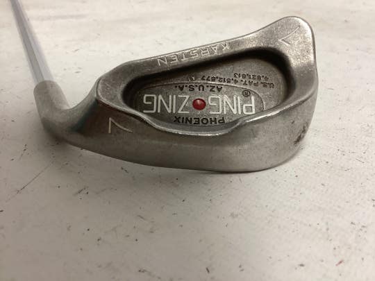 Used Ping Zing Red Dot 7 Iron Steel Individual Irons
