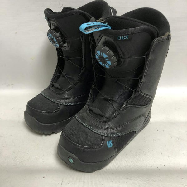 Used Burton Chloe Senior 6 Women s Snowboard Boots