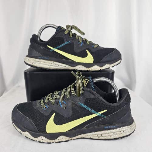 Nike Juniper Trail Womens Running Shoes Black Hiking Athletic Sneakers Size 8