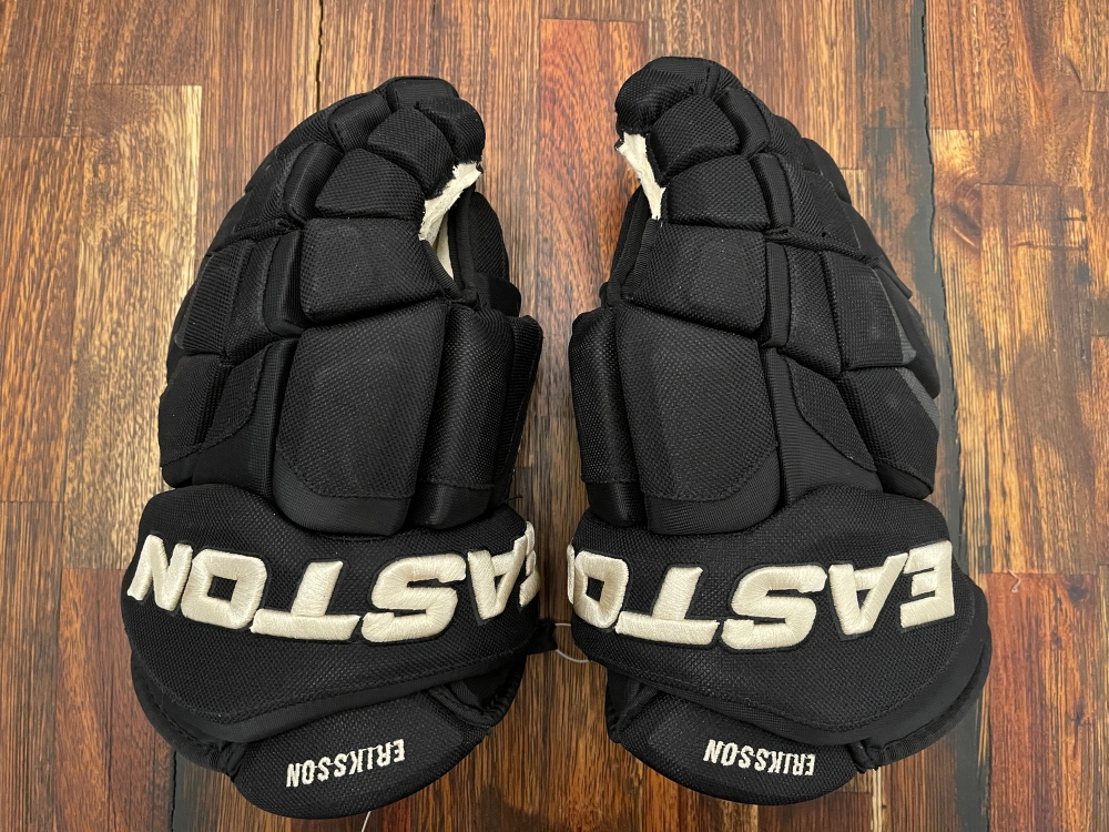Easton Stealth STH - 14" - Pro Stock Gloves - Boston Bruins - 2016 Winter Classic - Eriksson