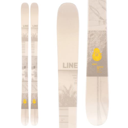 Used 2019 Line Park Honey Badger Skis With Bindings Max Din 14