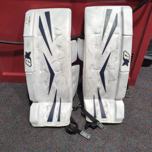 Used Brians NetZero Junior 27"+1" Goalie Leg Pads